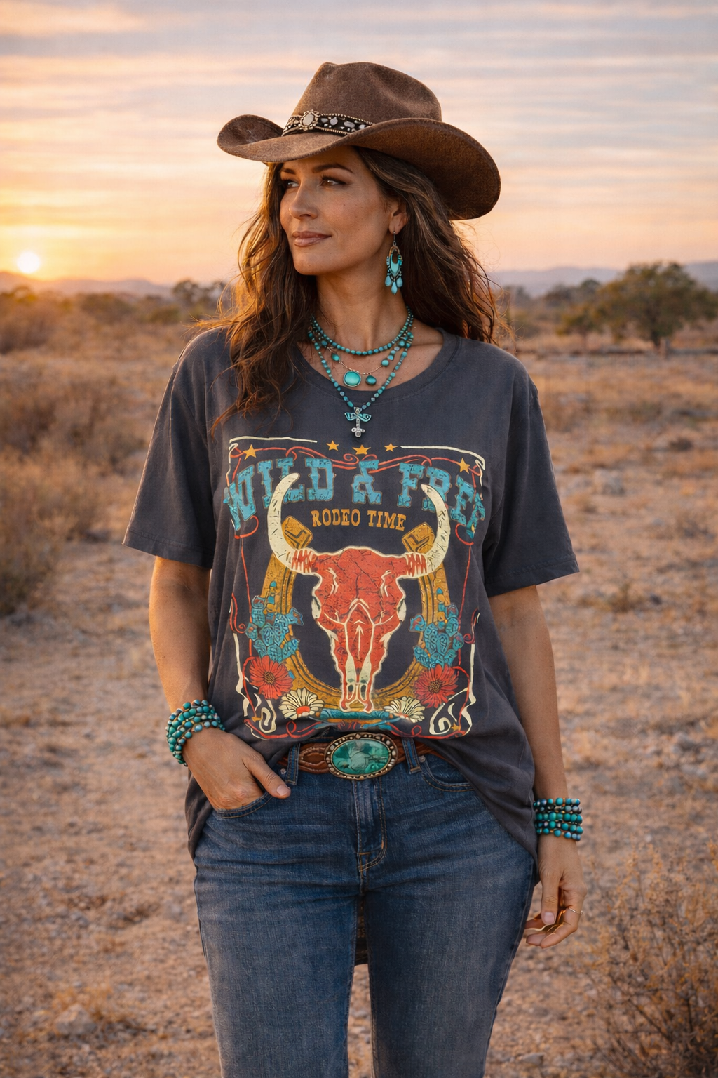 Wild and Free Tee